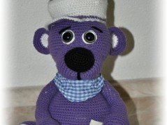 HÁČKOVANÝ SÉPIÁK - NÁVOD, POPIS