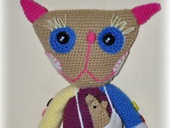 HÁČKOVANÝ SÉPIÁK - NÁVOD, POPIS