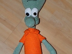 HÁČKOVANÝ MIMOŇ - NÁVOD