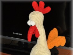 HÁČKOVANÝ SÉPIÁK - NÁVOD, POPIS