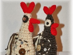 HÁČKOVANÝ SÉPIÁK - NÁVOD, POPIS