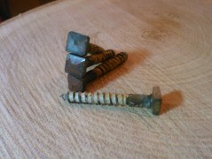 Kovaný vrut 10x60 surový