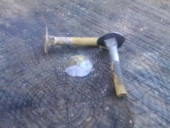 Kovaný vrut 10x60 surový