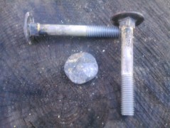 Kovaný vrut 10x60 surový