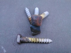 Kovaný vrut 6x30 surový