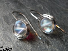 Náhrdelník - Tři kuličky larimaru