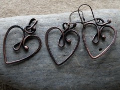 Náhrdelník - Tři kuličky larimaru