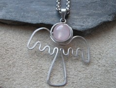 Náhrdelník - Tři kuličky larimaru