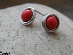 Náhrdelník - Tři kuličky larimaru