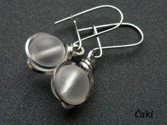 Náhrdelník - Tři kuličky larimaru