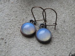 Náhrdelník - Tři kuličky larimaru