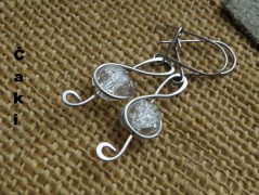 Náhrdelník - Tři kuličky larimaru