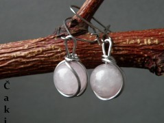 Náhrdelník - Tři kuličky larimaru