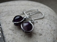 Náhrdelník - Tři kuličky larimaru