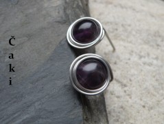 Náhrdelník - Tři kuličky larimaru