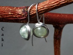 Náhrdelník - Tři kuličky larimaru