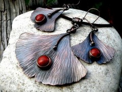 Náhrdelník - Tři kuličky larimaru