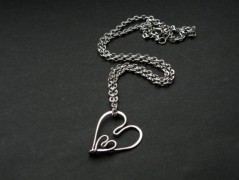 Náhrdelník - Tři kuličky larimaru