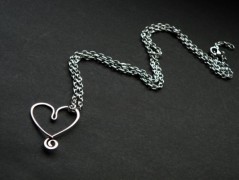 Náhrdelník - Tři kuličky larimaru