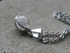 Náhrdelník - Tři kuličky larimaru