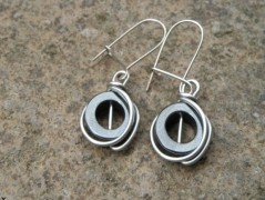 Náhrdelník - Tři kuličky larimaru