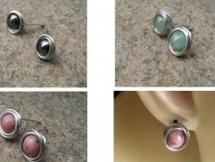 Náhrdelník - Tři kuličky larimaru