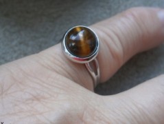 Náhrdelník - Tři kuličky larimaru