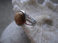 Náhrdelník - Tři kuličky larimaru