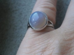 Náhrdelník - Tři kuličky larimaru