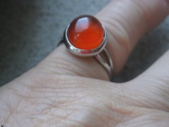 Náhrdelník - Tři kuličky larimaru