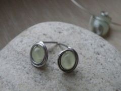 Náhrdelník - Tři kuličky larimaru