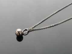 Náhrdelník - Tři kuličky larimaru