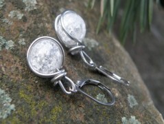 Náhrdelník - Tři kuličky larimaru