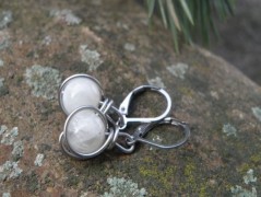 Náhrdelník - Tři kuličky larimaru