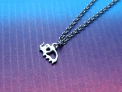 Náhrdelník - Tři kuličky larimaru