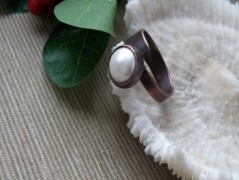 Náhrdelník - Tři kuličky larimaru