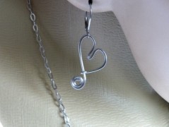 Náhrdelník - Tři kuličky larimaru