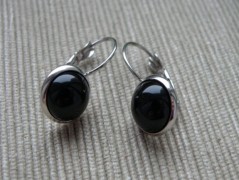 Náhrdelník - Tři kuličky larimaru