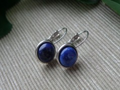 Náhrdelník - Tři kuličky larimaru