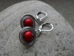 Náhrdelník - Tři kuličky larimaru