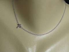 Náhrdelník - Tři kuličky larimaru