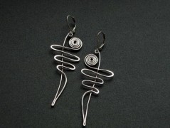 Náhrdelník - Tři kuličky larimaru