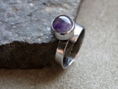 Náhrdelník - Tři kuličky larimaru