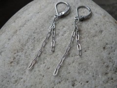 Náhrdelník - Tři kuličky larimaru