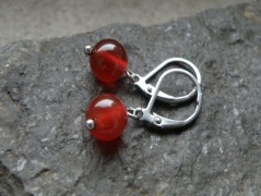 Náhrdelník - Tři kuličky larimaru