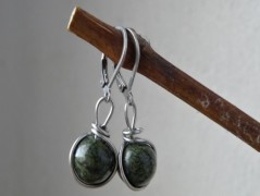 Náhrdelník - Tři kuličky larimaru