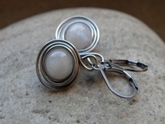 Náhrdelník - Tři kuličky larimaru