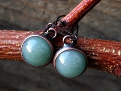 Náhrdelník - Tři kuličky larimaru