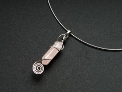 Náhrdelník - Tři kuličky larimaru