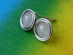 Náhrdelník - Tři kuličky larimaru